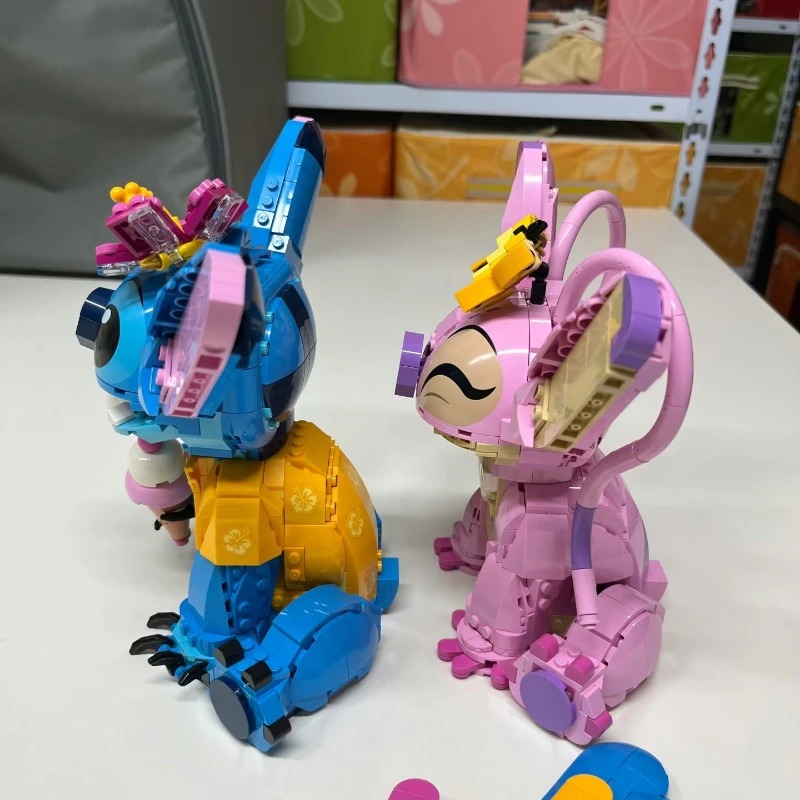 Hot！Stitch Angel Assembly Mode - مراجعة Model Kit Diorama وسعره