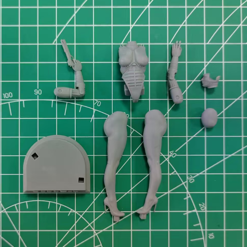 1/24 Scale Die-Cast Resin Figu - مراجعة Model Kit Robocop وسعره
