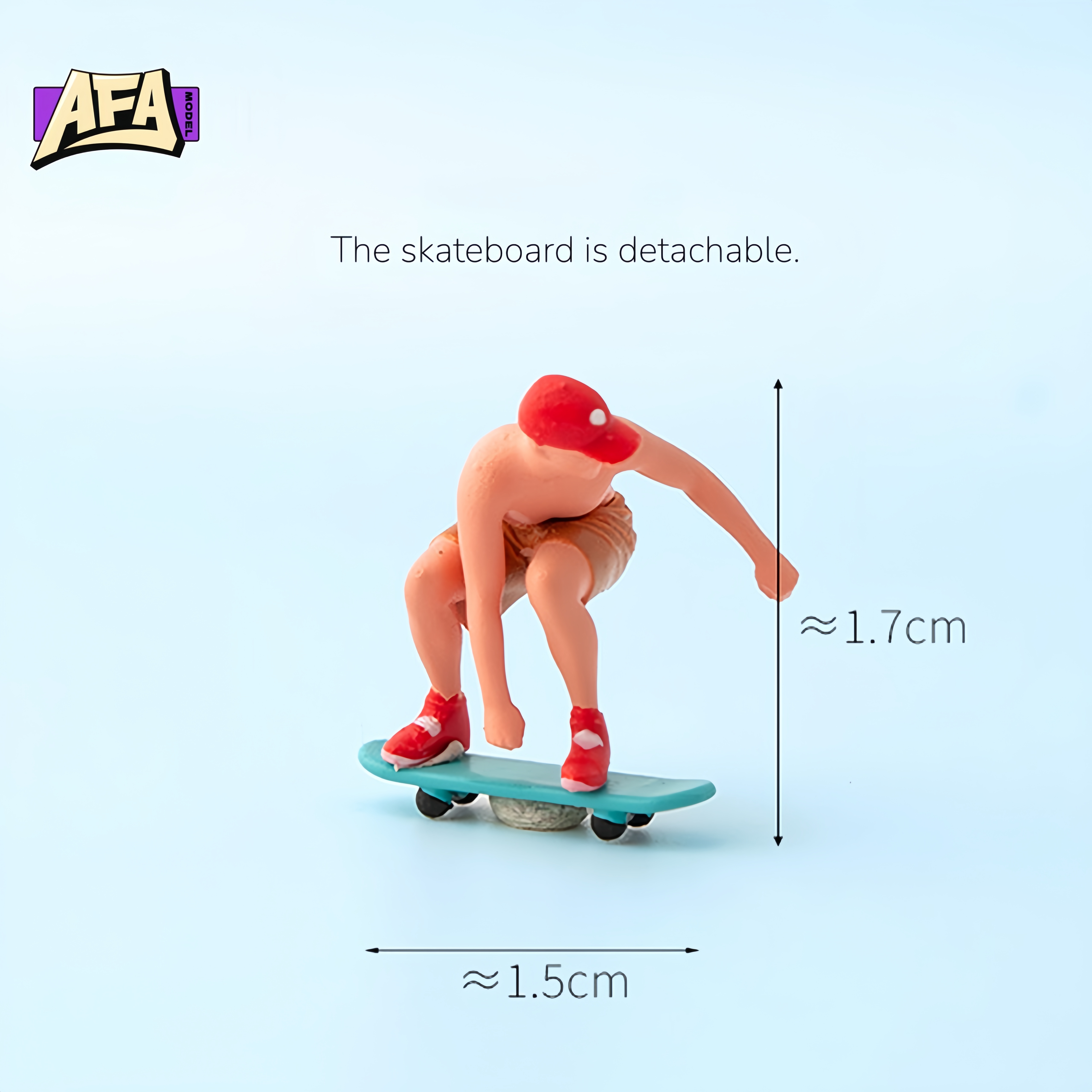 1 64 resin diorama skate Minia - مراجعة Model Kit Diorama وسعره
