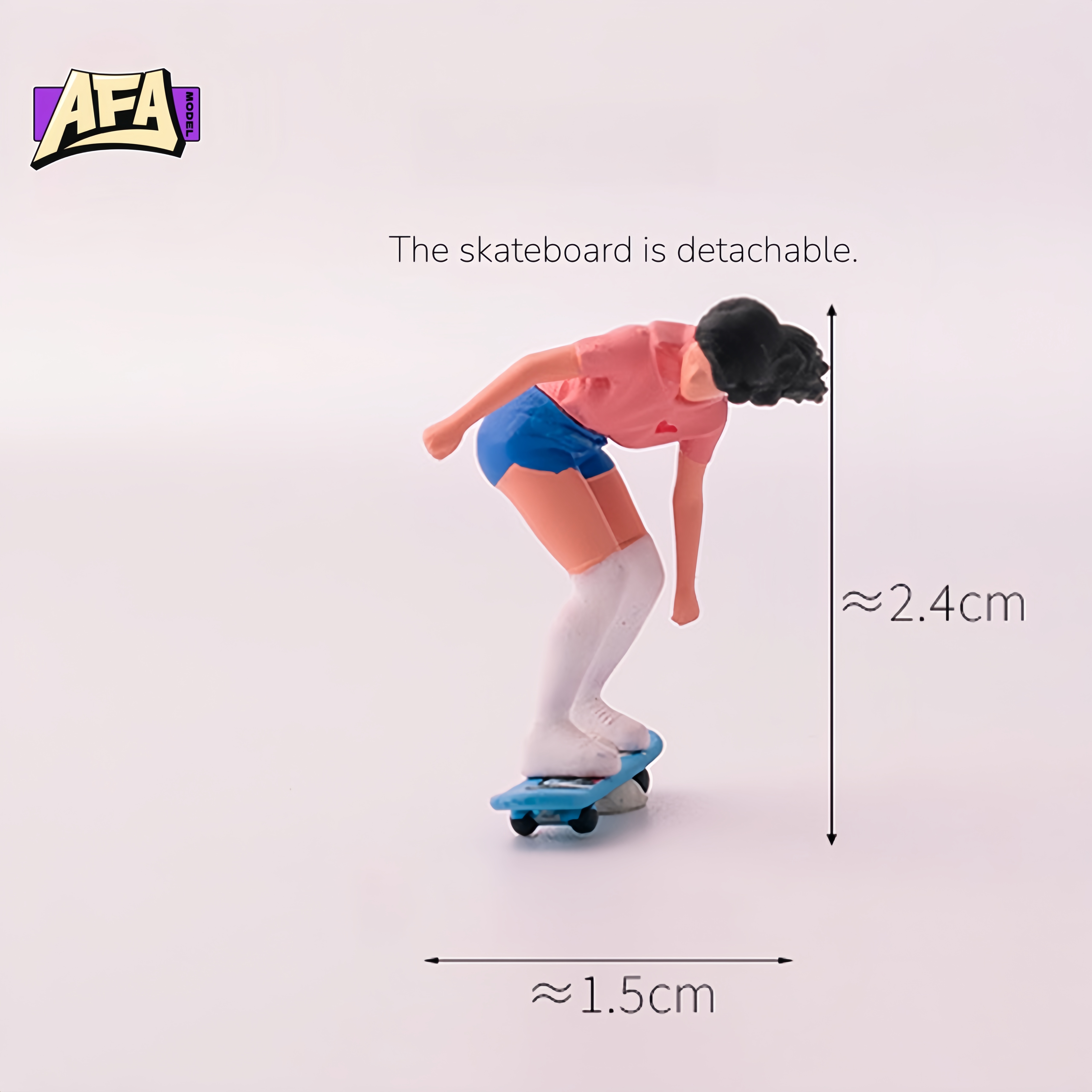1 64 resin diorama skate Minia - مراجعة Model Kit Diorama وسعره