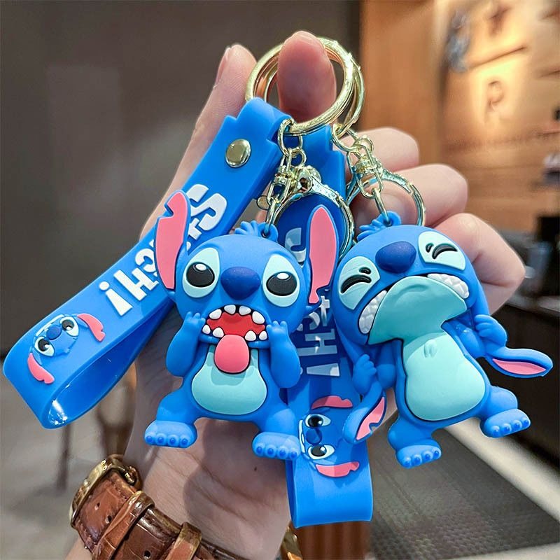 Disney Stitch 3D Doll Car Key  - مراجعة Model Kit Car وسعره