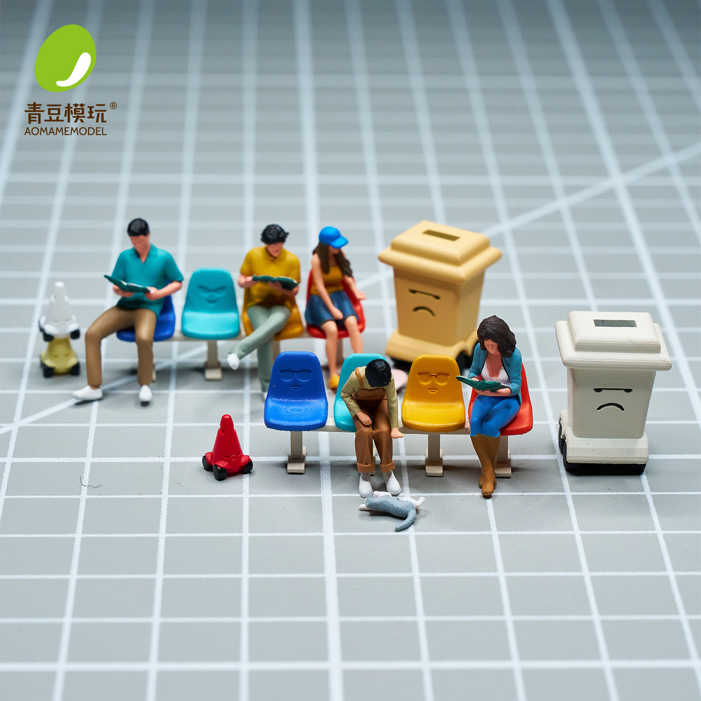 Miniature 1:64 Road Traffic Fa - مراجعة Model Kit Diorama وسعره