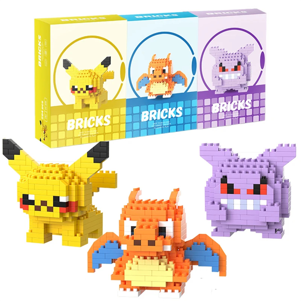 Pokemon Micro Building Blocks  - مراجعة Model Kit Simulator وسعره