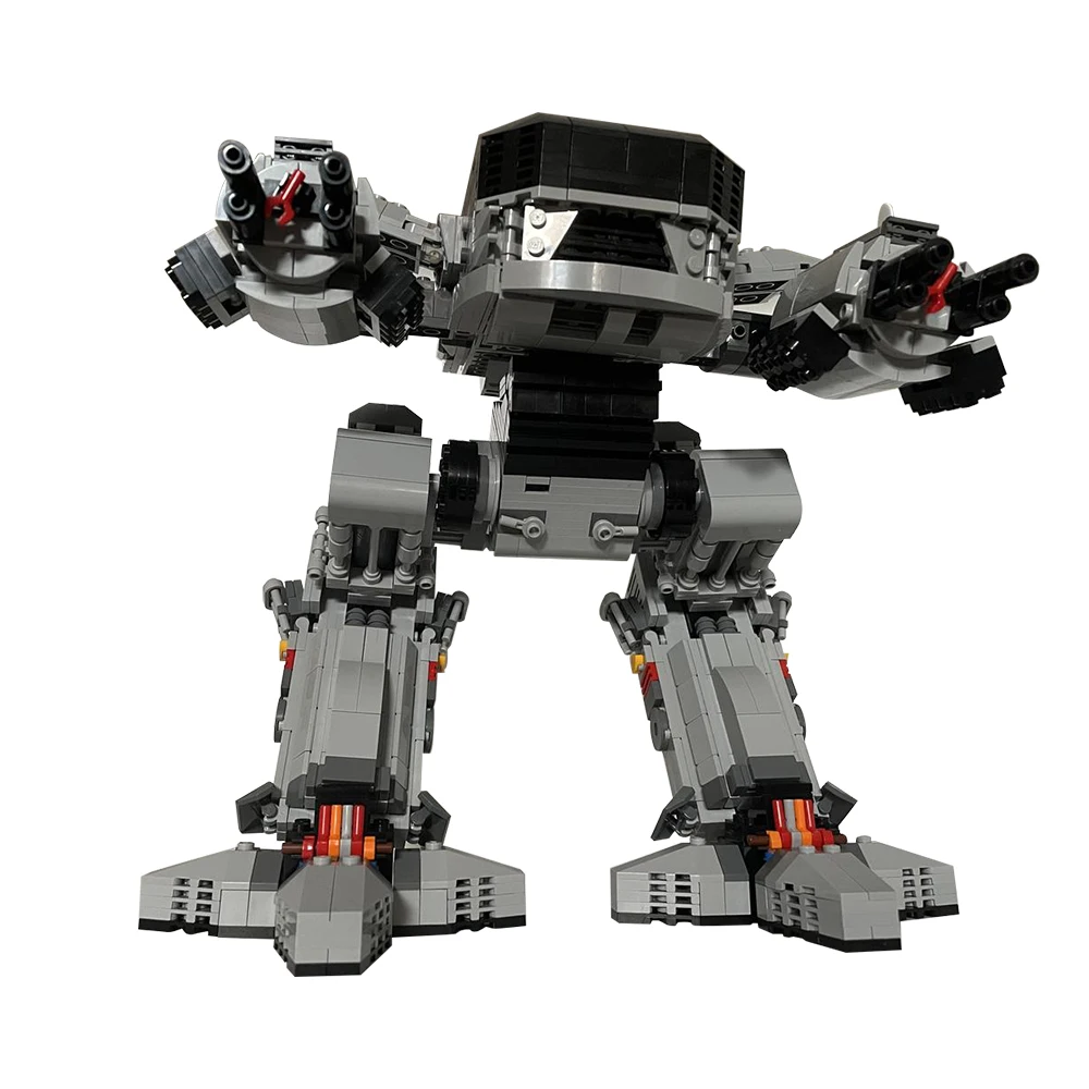 MOC Movie RoboCoped Machinery  - مراجعة Model Kit Robocop وسعره
