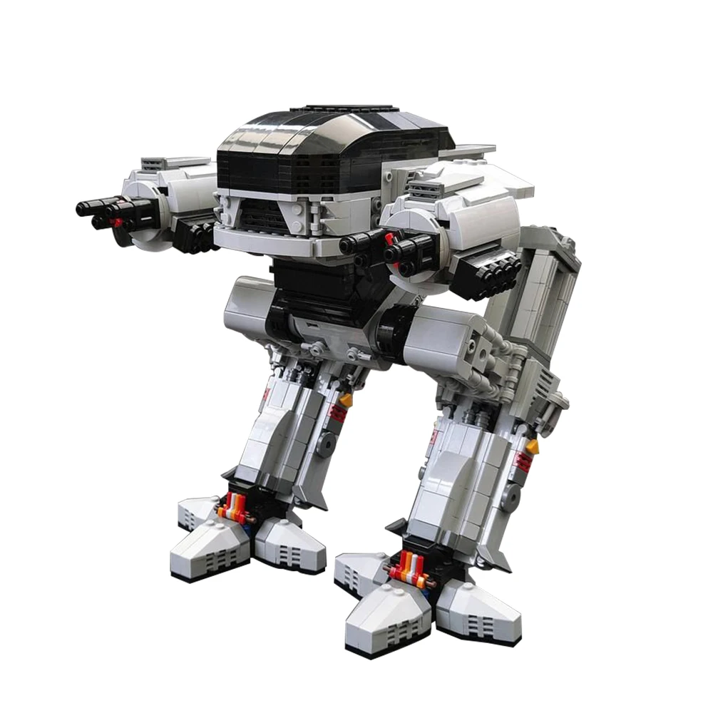 MOC Movie RoboCoped Machinery  - مراجعة Model Kit Robocop وسعره