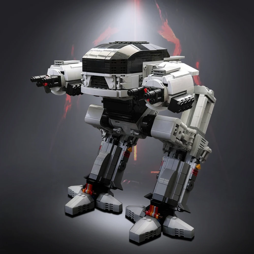 MOC Movie RoboCoped Machinery  - مراجعة Model Kit Robocop وسعره