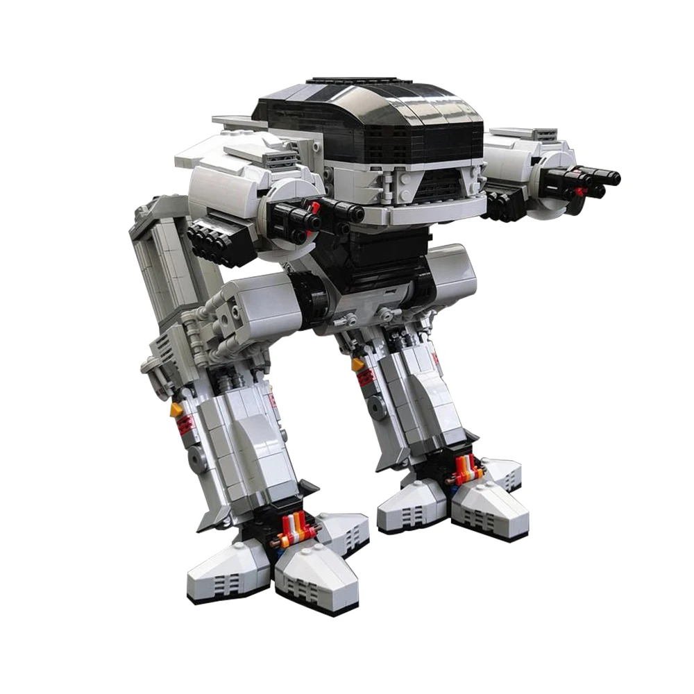 MOC Movie RoboCoped Machinery  - مراجعة Model Kit Robocop وسعره