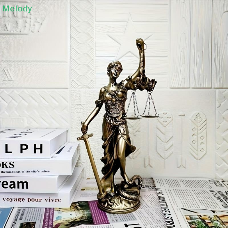 Antique Brass Lady Justice Sta - مراجعة Model Kit Judge وسعره