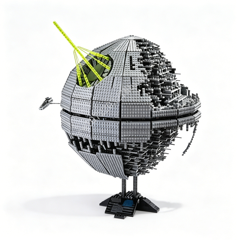 3461PCS Death Star II Space Wa - مراجعة Model Kit Robocop وسعره
