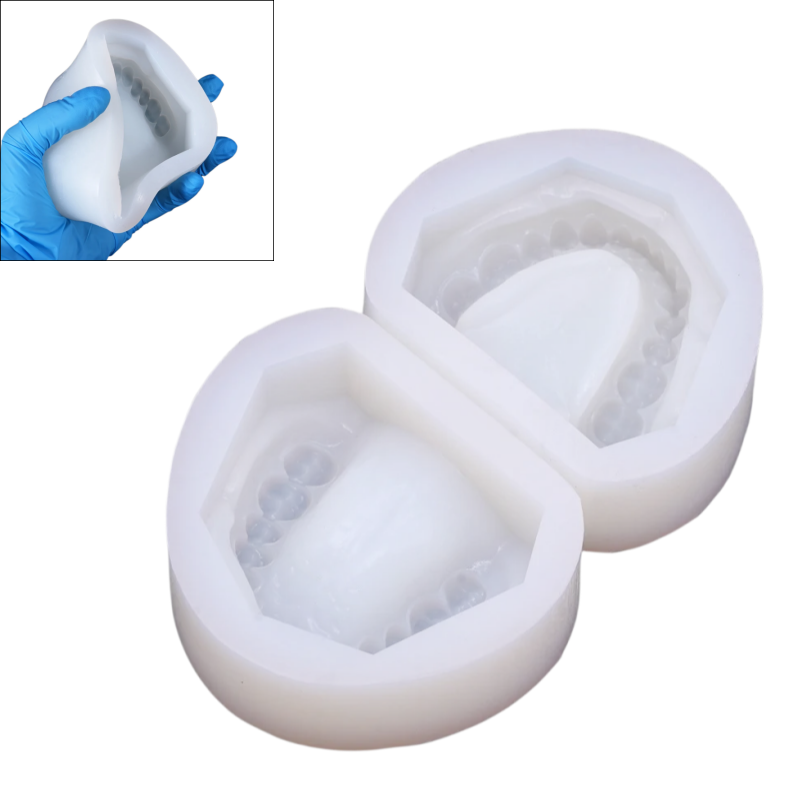 2pcs/set Silicone Dental Plast - مراجعة Model Kit Tools وسعره