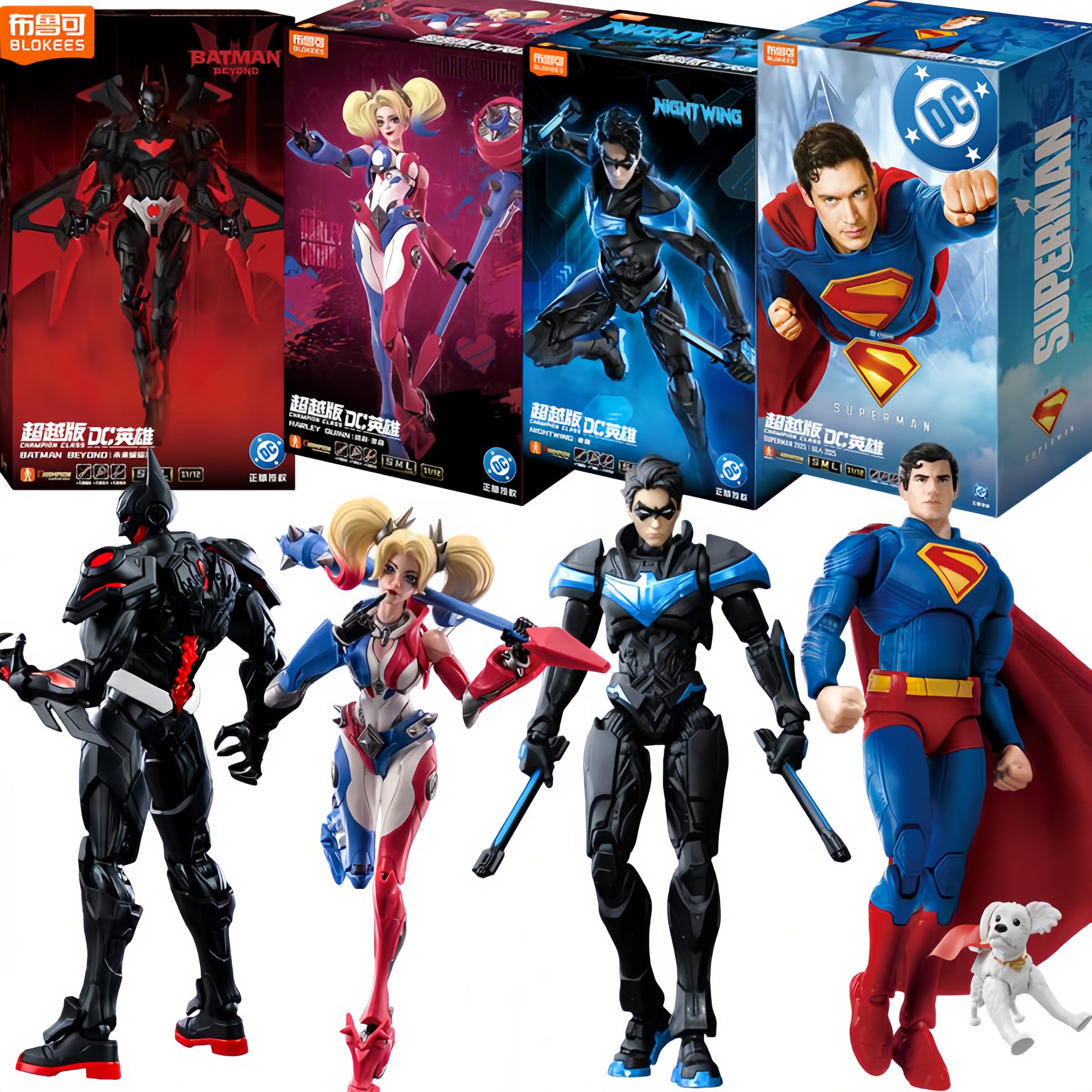 Blokees DC Action Figure Set N - مراجعة Model Kit Harley Quinn وسعره