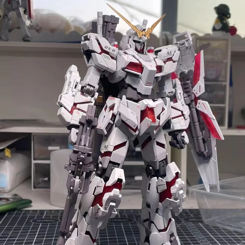 In Stock Hg 1/144 Rx-0 Unicorn - مراجعة Model Kit Gundam Hg وسعره