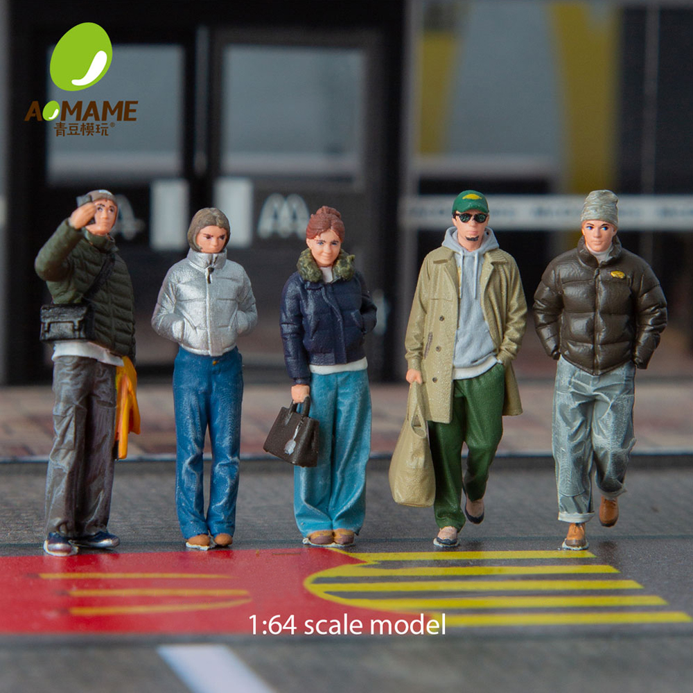 Kicarmod 1/64 Winter Streetwea - مراجعة Model Kit Diorama وسعره
