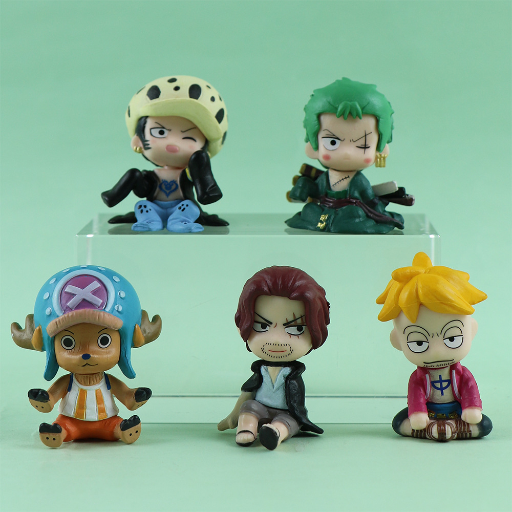 10PCS One Piece Figures Set Lu - مراجعة Model Kit Judge وسعره
