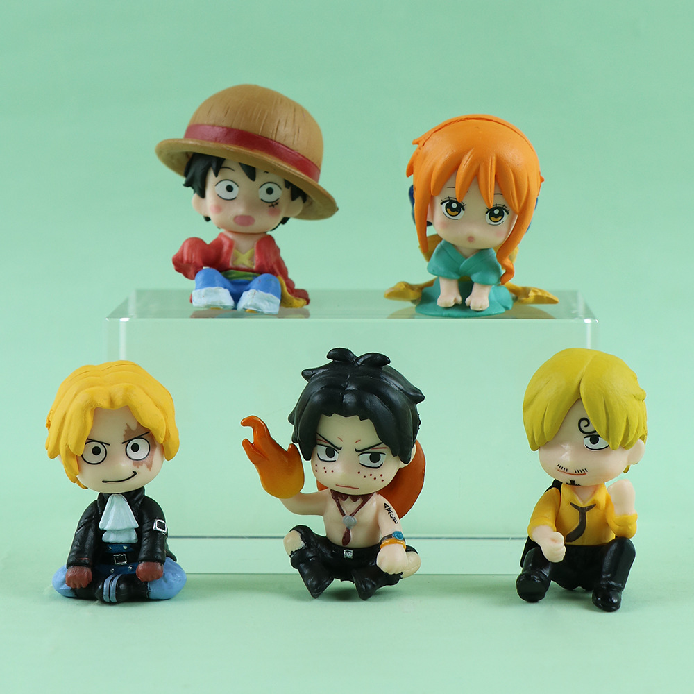 10PCS One Piece Figures Set Lu - مراجعة Model Kit Judge وسعره