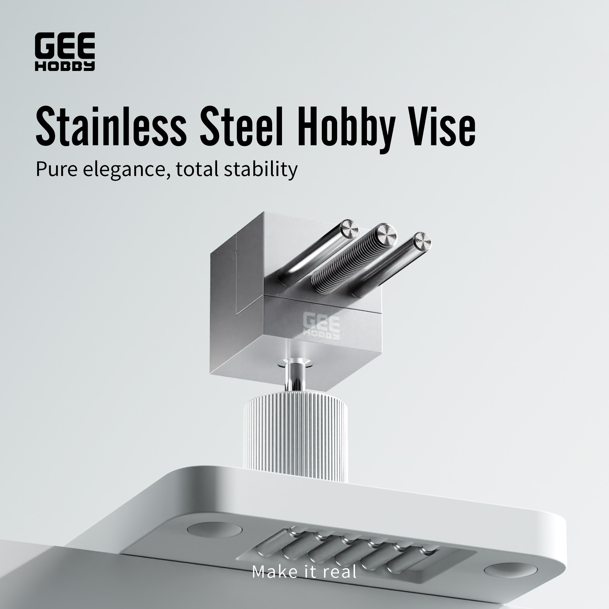 Geehobby GH-TV Stainless Steel - مراجعة Model Kit Vise وسعره