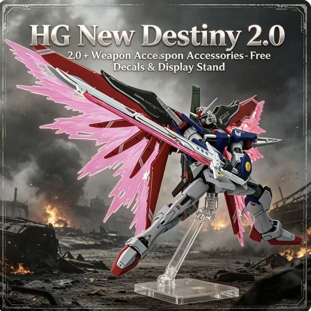 224 HG 1/144 Destiny Spec II F - مراجعة Model Kit Gundam Hg وسعره