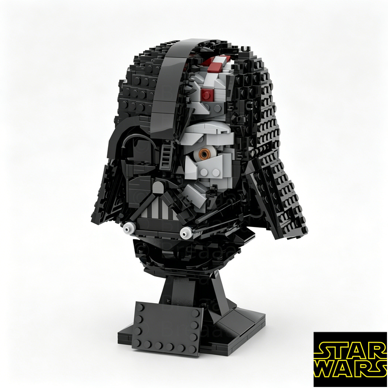 145pcs MOC Star Wars Darth Vad - مراجعة Model Kit Robocop وسعره
