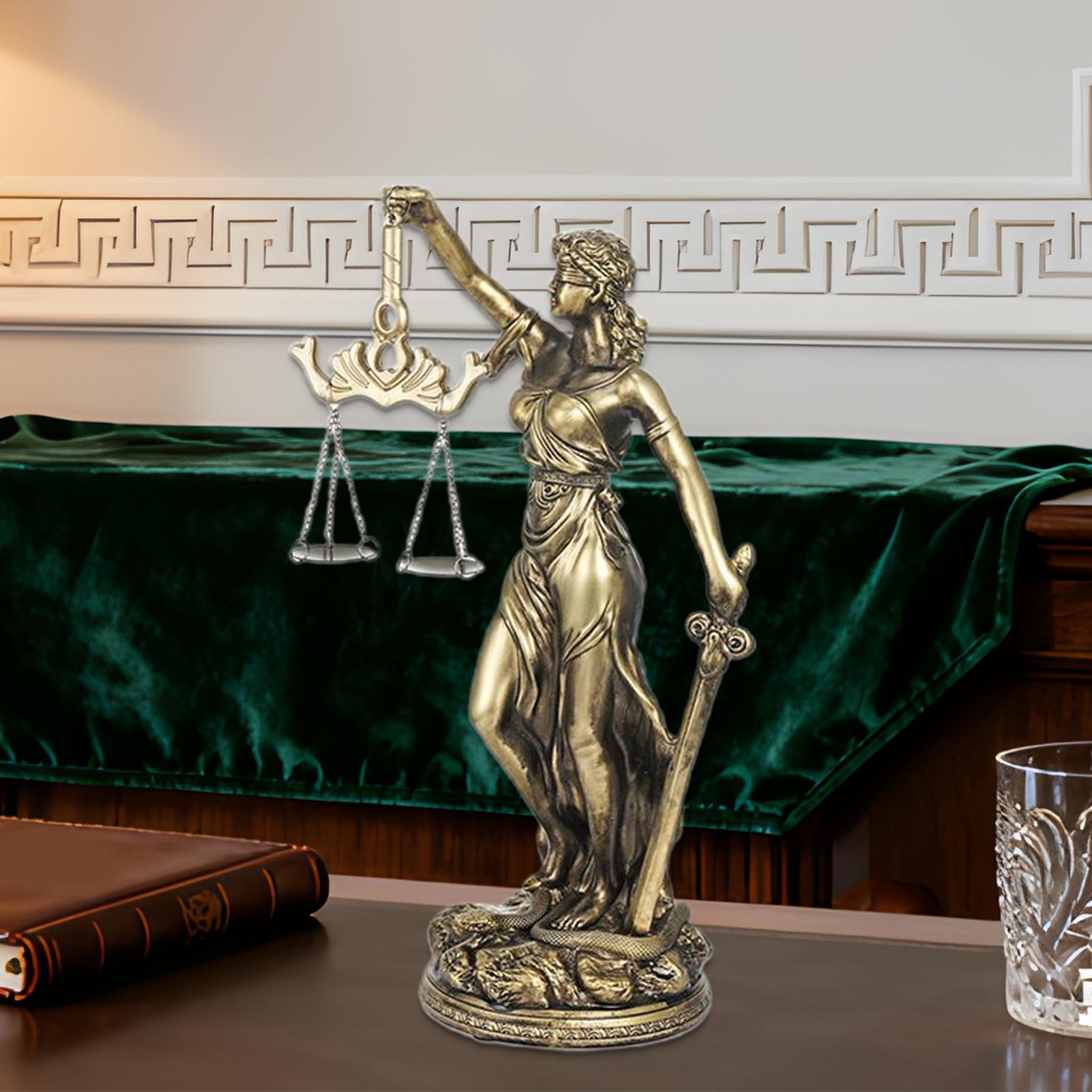 Lady Justice Statue Figurine S - مراجعة Model Kit Judge وسعره