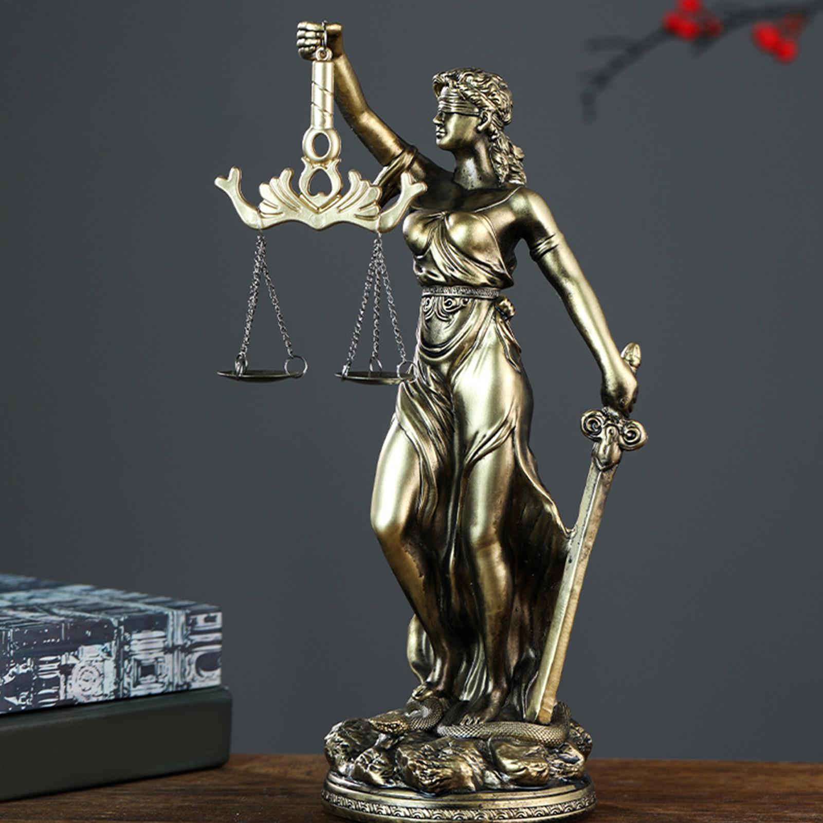Lady Justice Statue Figurine S - مراجعة Model Kit Judge وسعره