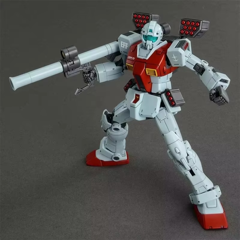 RGM-79 GM Captain Moroccan Fro - مراجعة Model Kit Gundam Hg وسعره