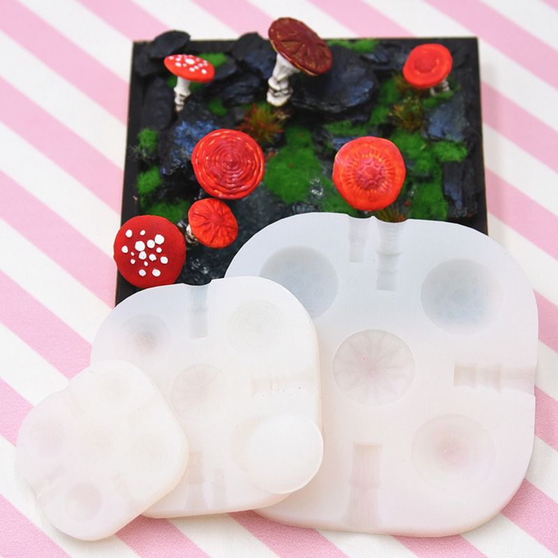 2pcs/set Mini Mushroom Silicon - مراجعة Model Kit Tools وسعره