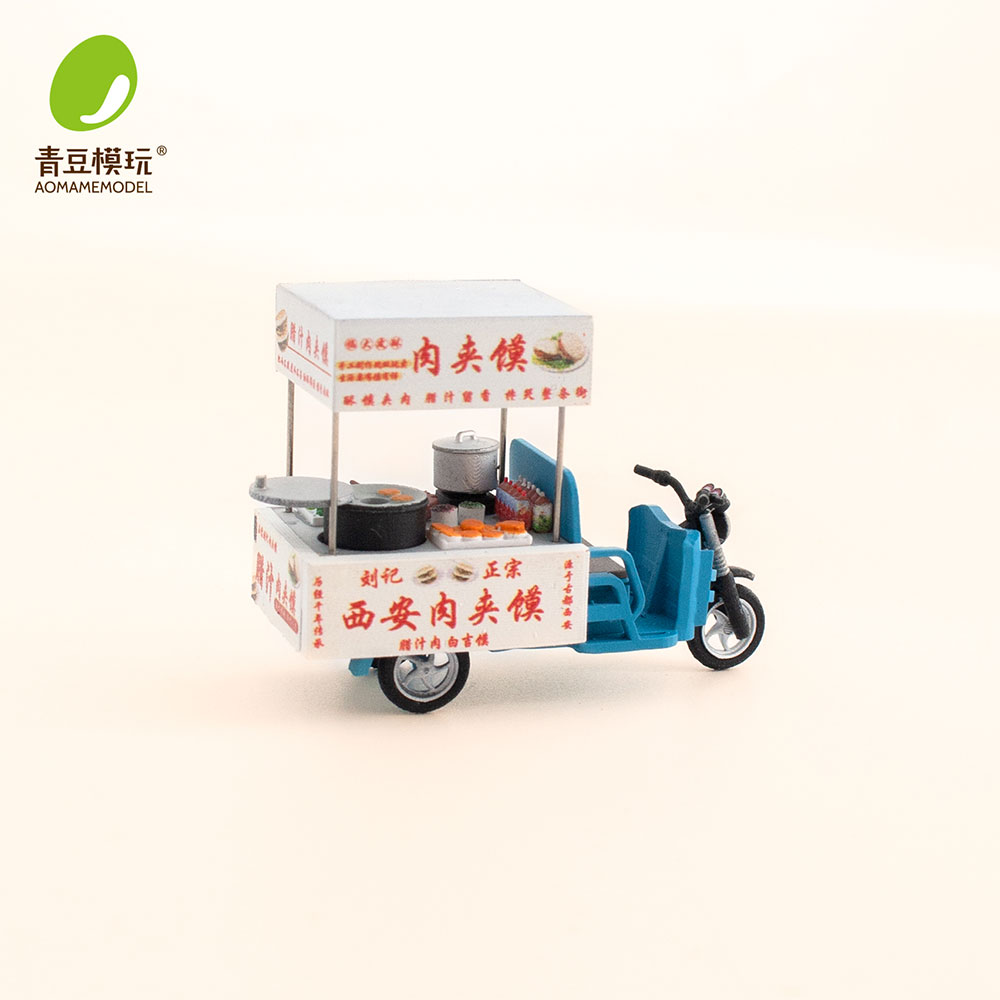 1/64 Night market s Model Kit- - مراجعة Model Kit Diorama وسعره