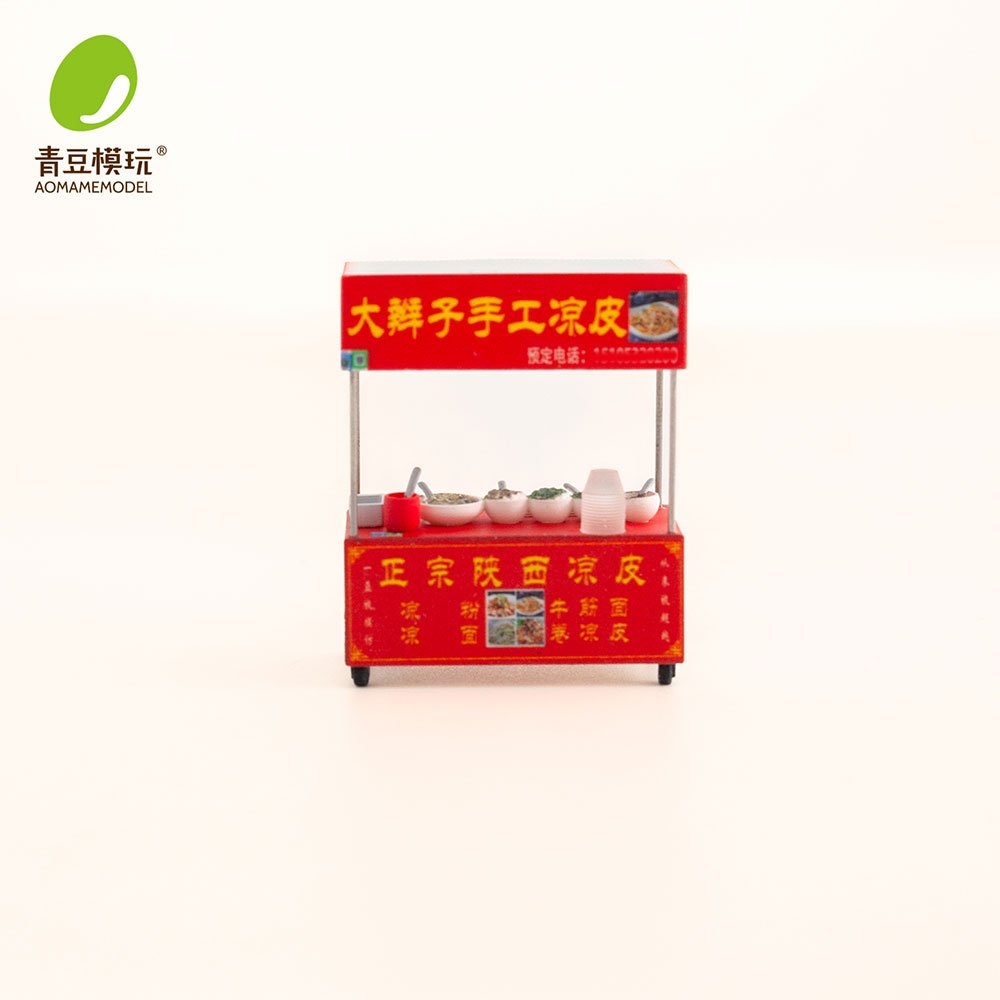 1/64 Night market s Model Kit- - مراجعة Model Kit Diorama وسعره