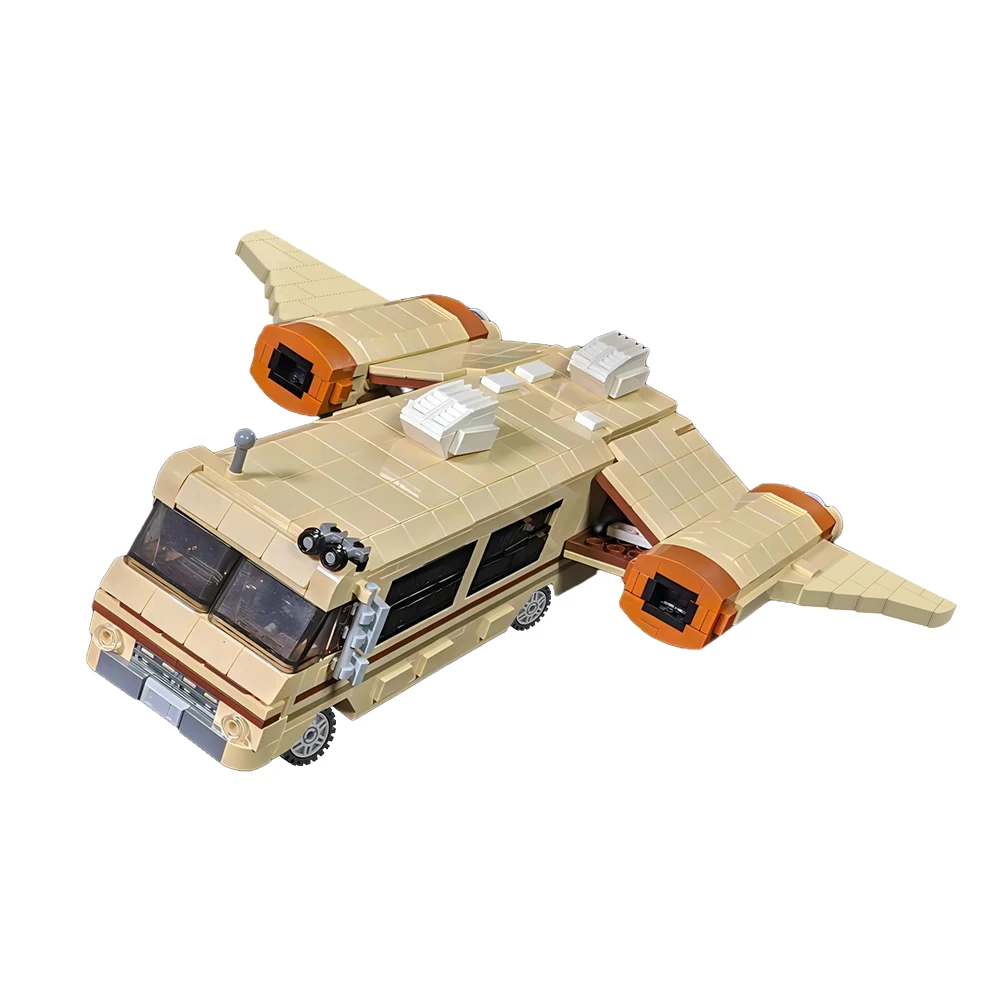 MOC Larger Spaceballs Eagles 5 - مراجعة Model Kit Manual وسعره