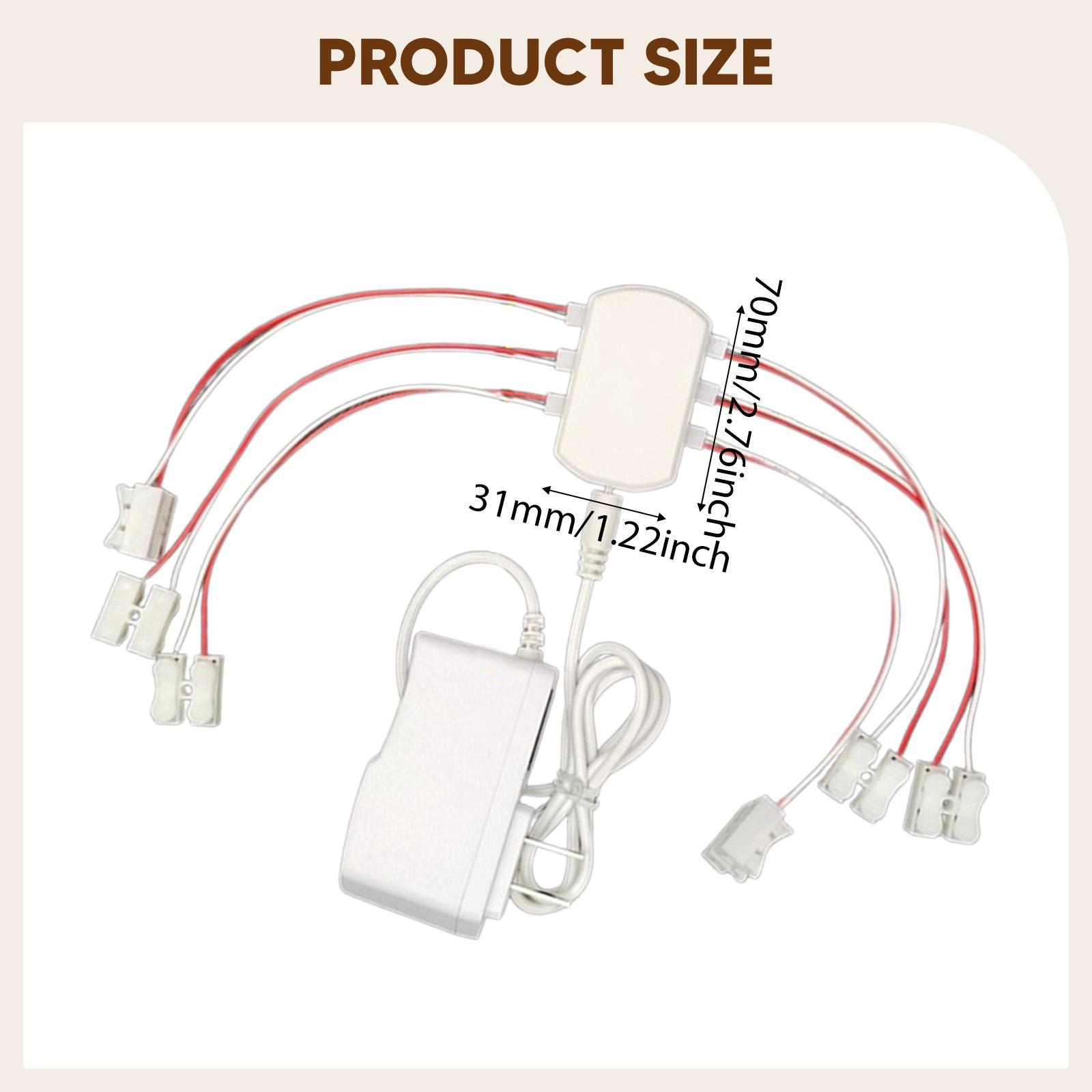 3V 1A Power Supply 6 Ports Wir - مراجعة Model Kit Diorama وسعره