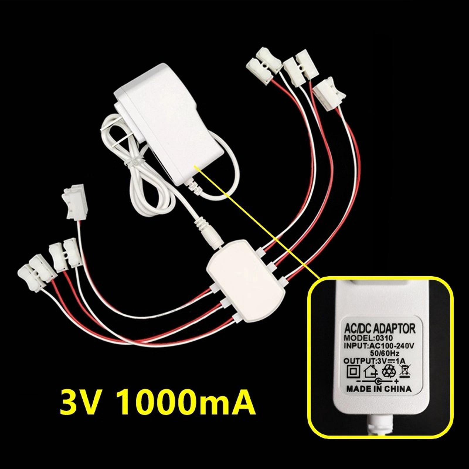 3V 1A Power Supply 6 Ports Wir - مراجعة Model Kit Diorama وسعره