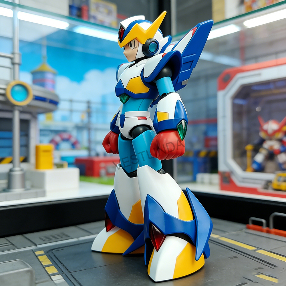 KP701 Rockman X Falcon Action  - مراجعة Model Kit Bandai وسعره