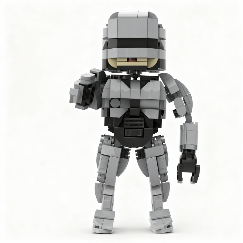 NEW 457PCS MOC Creative Model  - مراجعة Model Kit Robocop وسعره