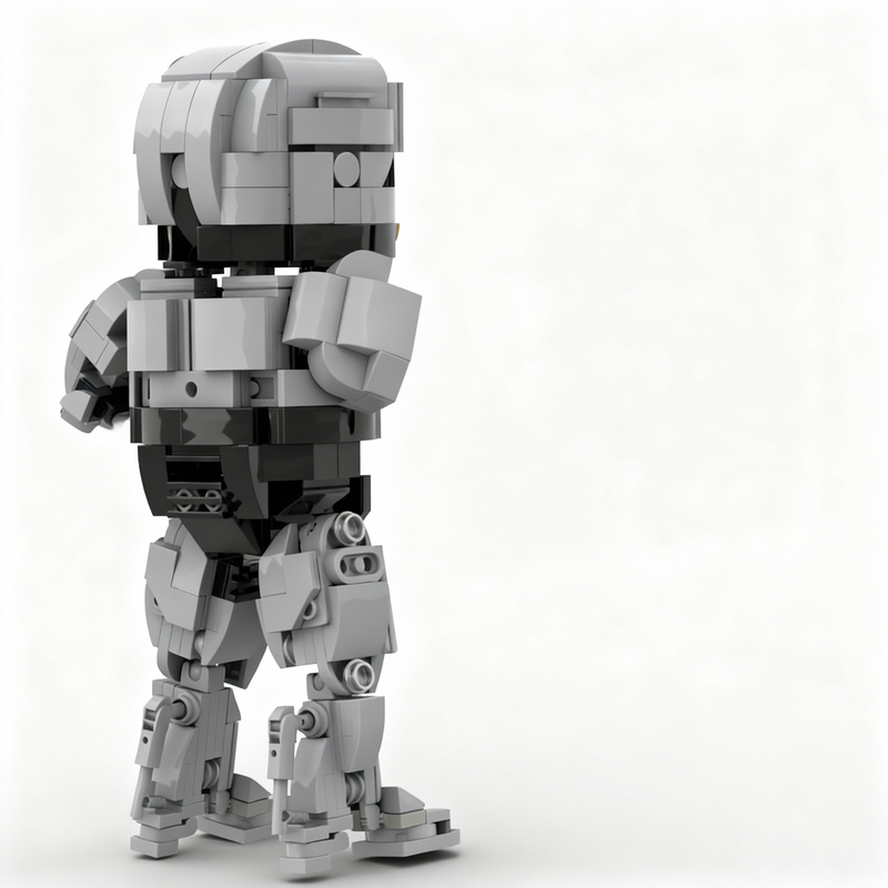 NEW 457PCS MOC Creative Model  - مراجعة Model Kit Robocop وسعره