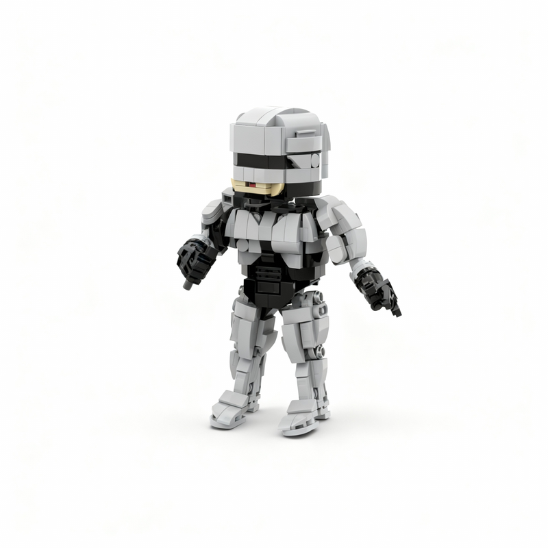 NEW 457PCS MOC Creative Model  - مراجعة Model Kit Robocop وسعره