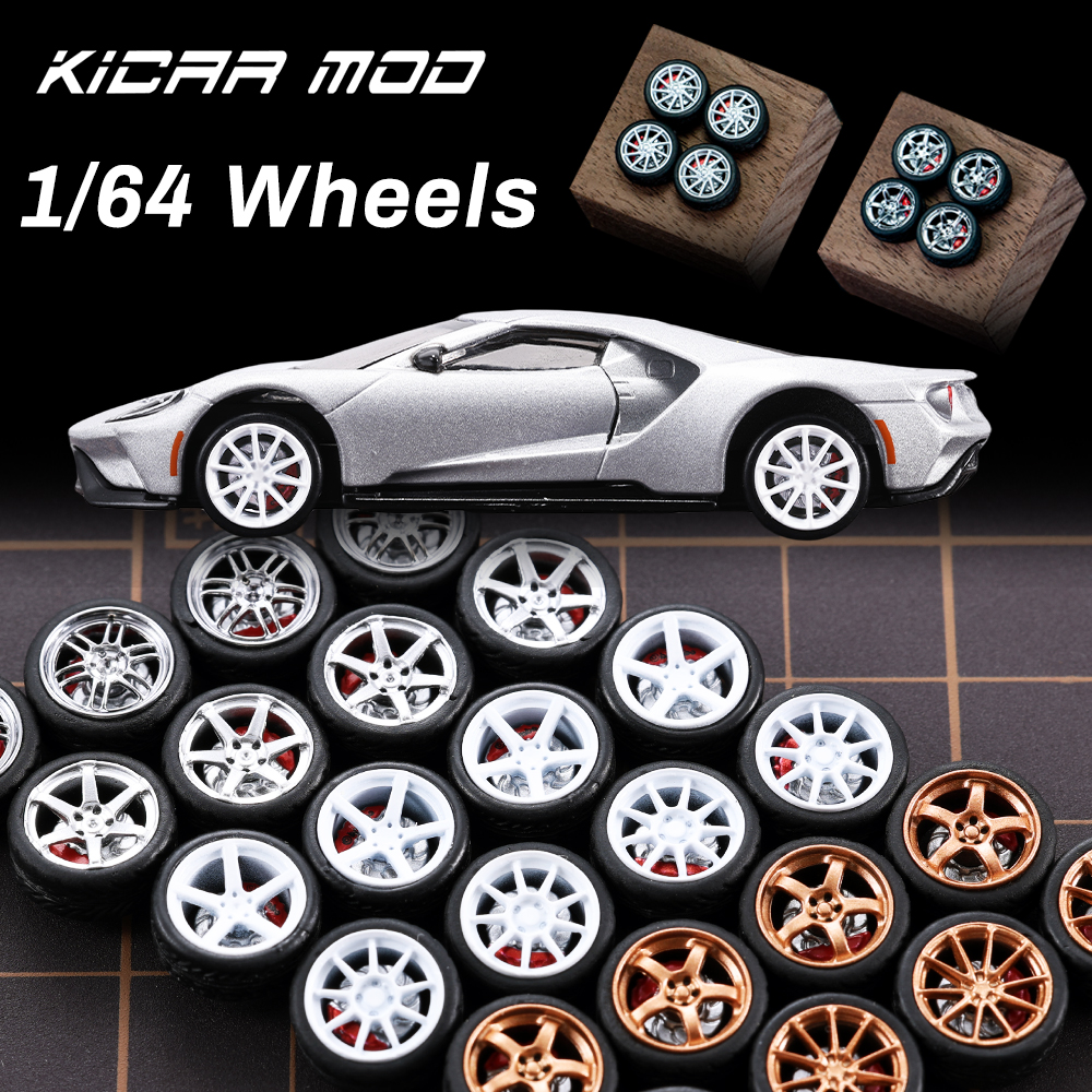 1/64 Model Car Wheels Tires 8  - مراجعة Model Kit Car وسعره