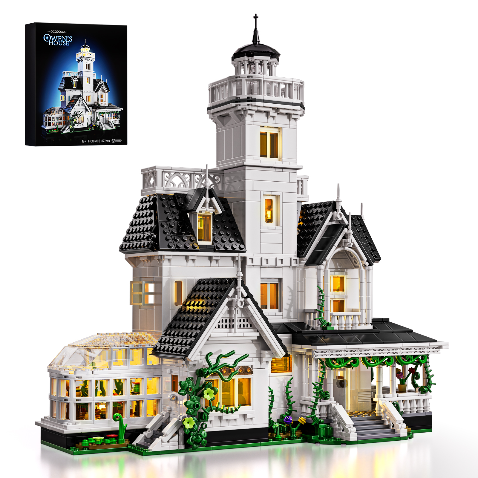 1877 Pcs Magic House Blocks Se - مراجعة Model Kit Robocop وسعره