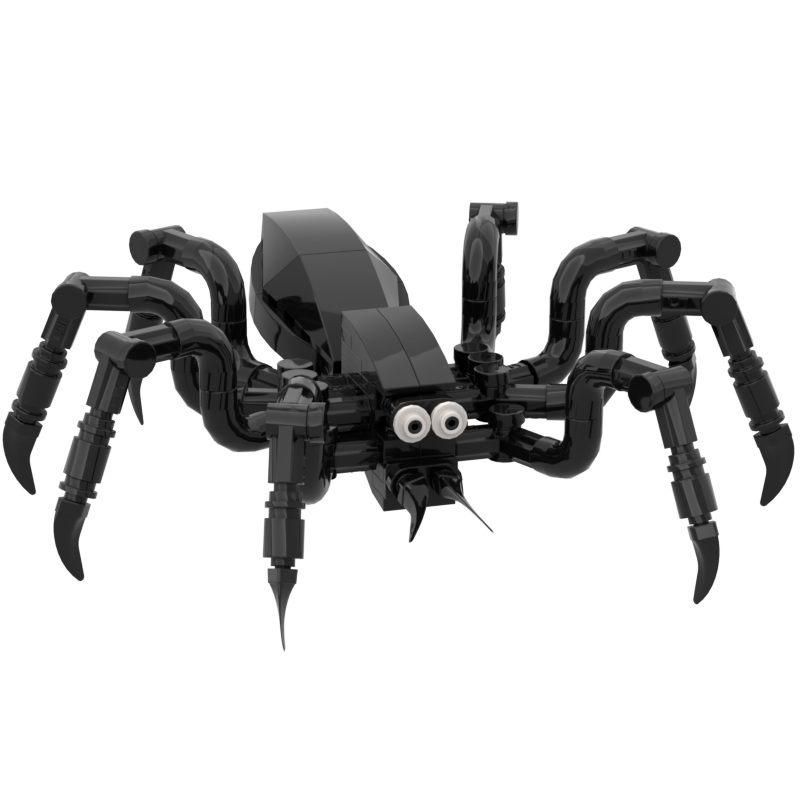 MOC creative animal spider bui - مراجعة Model Kit Manual وسعره