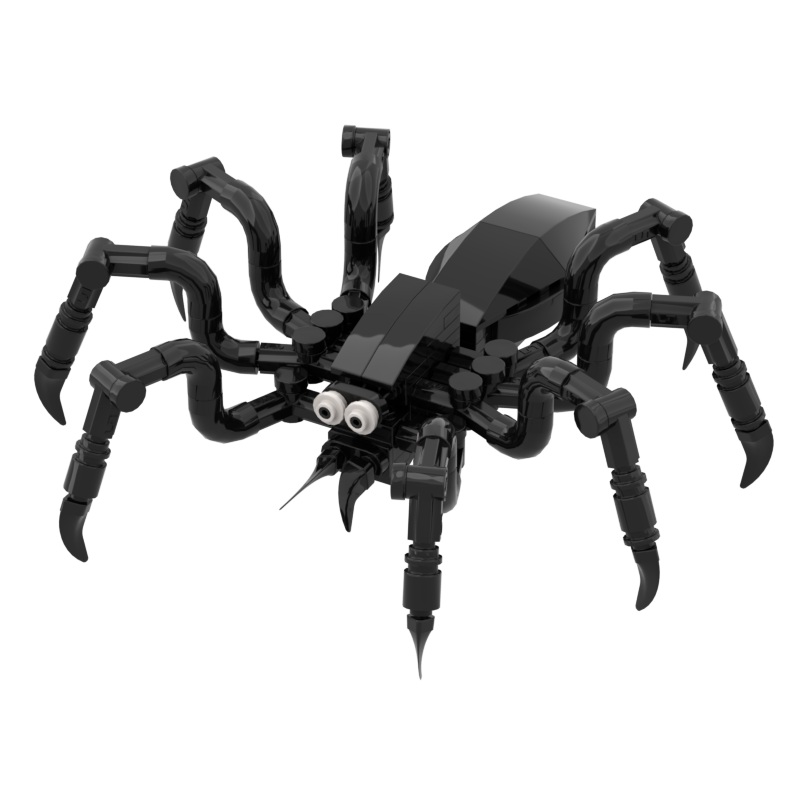 MOC creative animal spider bui - مراجعة Model Kit Manual وسعره