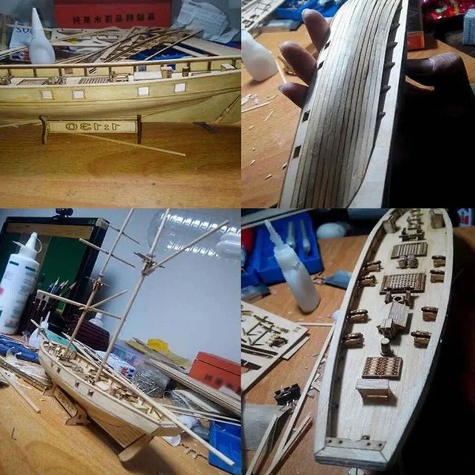【Halcon Sailboat Wooden Model  - مراجعة Model Kit Simulator وسعره