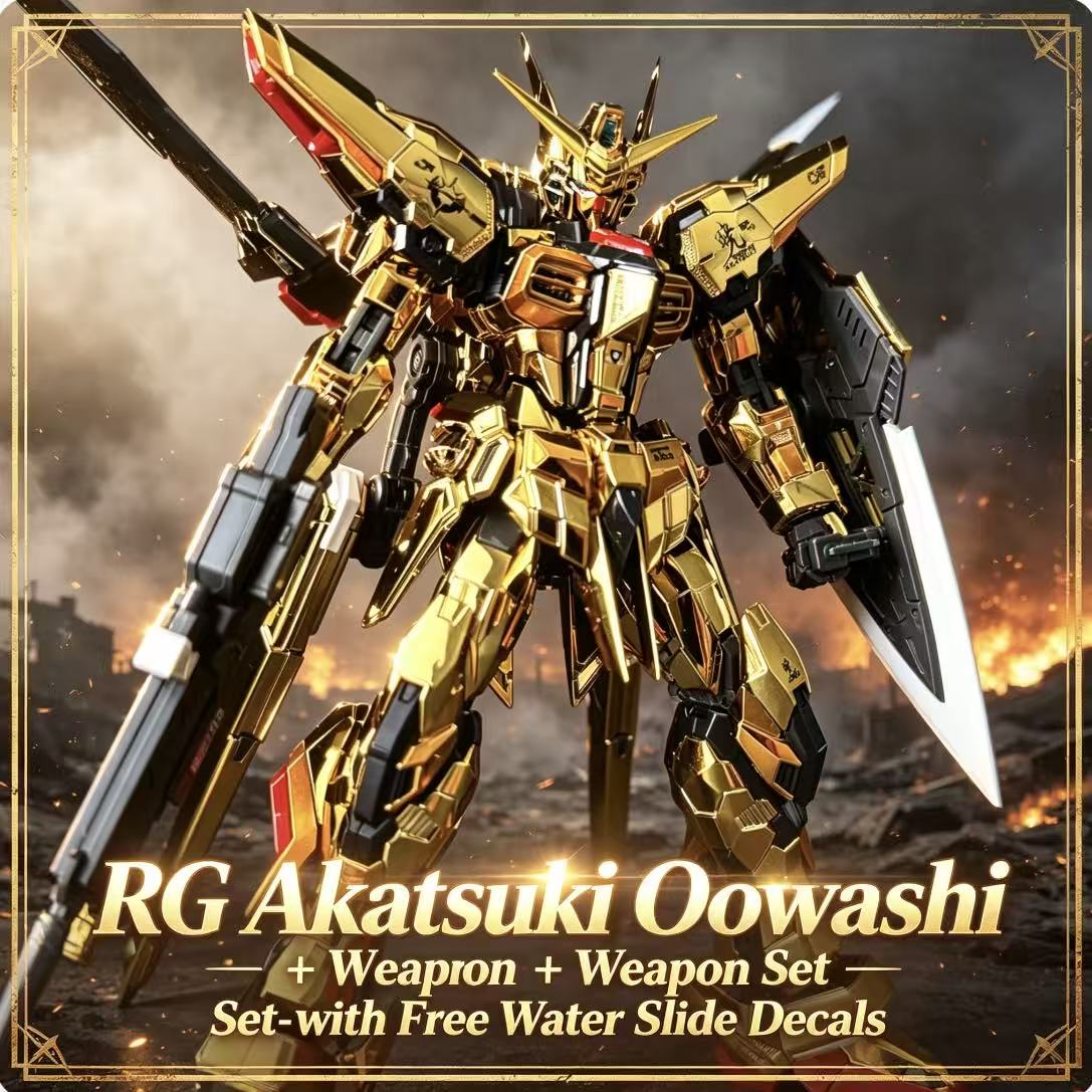 RG41 1/144 ORB-01 Akatsuki Oow - مراجعة Model Kit Gundam Hg وسعره