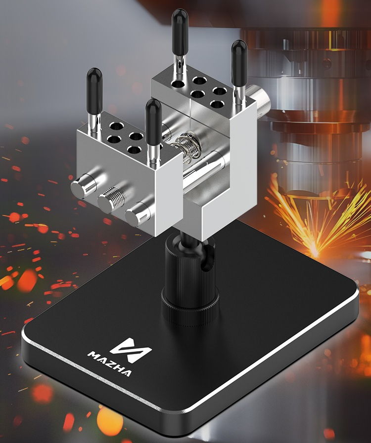 2-in-1 Mini Bench Vise MAZHA T - مراجعة Model Kit Vise وسعره