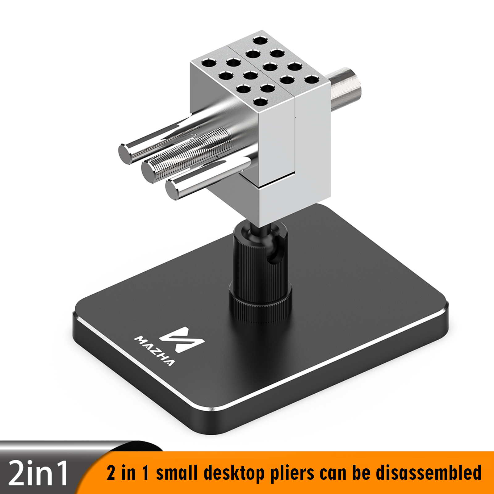 2-in-1 Mini Bench Vise MAZHA T - مراجعة Model Kit Vise وسعره