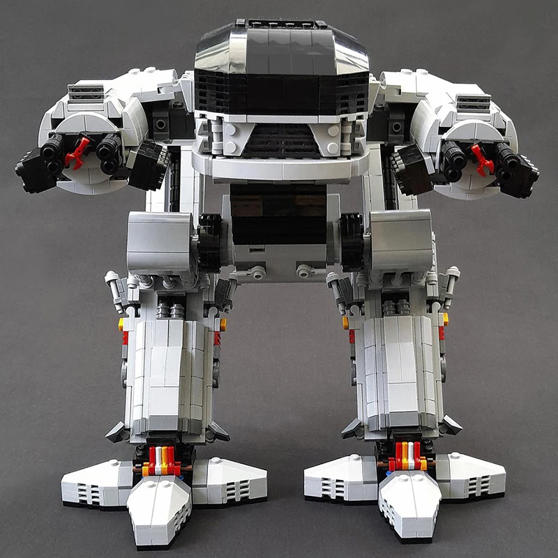 MOC Mecha Robot UCS Scale ED-2 - مراجعة Model Kit Robocop وسعره