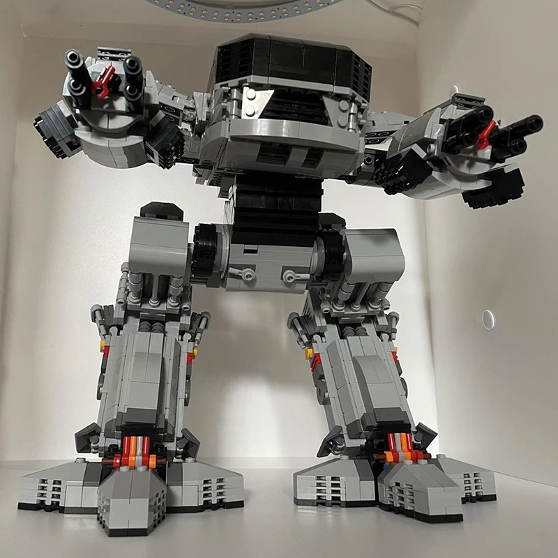MOC Mecha Robot UCS Scale ED-2 - مراجعة Model Kit Robocop وسعره