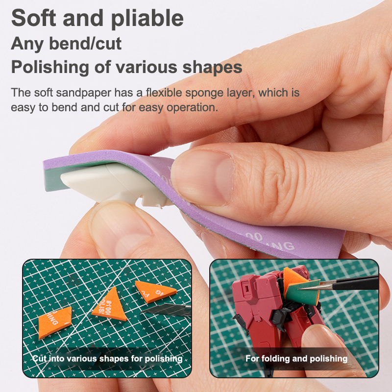 9Pcs/set 400~1200 Semi-rigid S - مراجعة Model Kit Tools وسعره